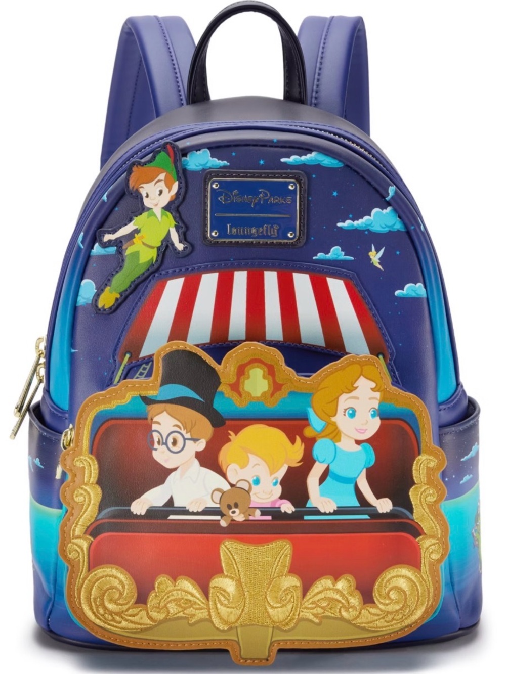 Loungefly Disney Parks Peter Pan’s Flight Mini Backpack